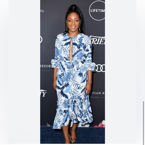 NWOT Johanna Ortiz silk dress - Picture 5 of 15